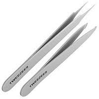 Coated Metal precision tweezers, for Clinical Use, Diamond Lifting Use, Personal Use, Packaging Type : Cartoon