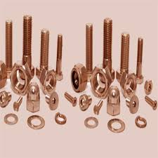 Polished Copper Fasteners, Size : 0-15mm, 15-30mm, 30-45mm, 45-60mm, 60-75mm, 75-90mm, 90-105mm