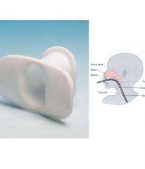 Disposable Endoscopic Mouthpiece, Color : White