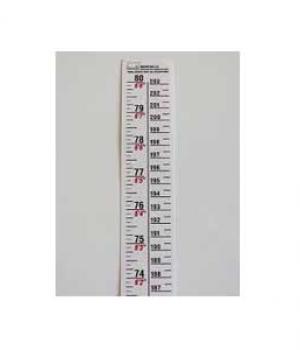 Height Measuring Chart, for Personal, Hospital, Color : White