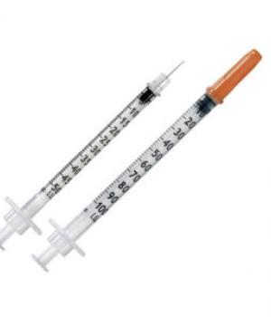 Insulin Syringe, for Clinical, Hospital, Laboratory, Size : 1ml, 2ml, 5ml