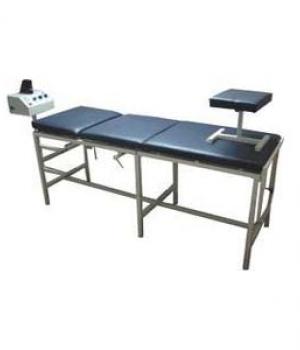 Rectangular Polished Traction Table, for Hospital, Pattern : Plain
