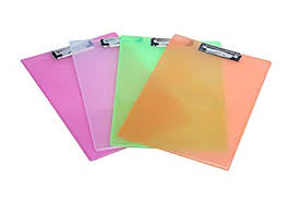 Rectangular Plastic exam pad, for Examination, Color : Green, Orange, Red, White, Yellow