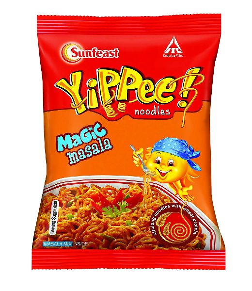 Sunfeast Yippee Noodles, Packaging Type : Plastic Packet