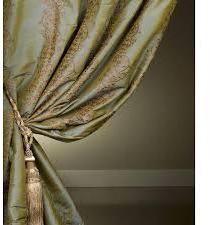 Embossed Cotton curtain fabric, Width : 48 Inch, 58 Inch, 59 Inch