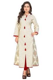 Checked Cotton ladies kurti, Occasion : Casual Wear, Formal Wear