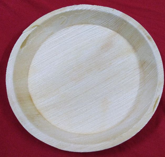 10 Inch Areca Leaf Round Plate