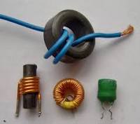 Round Coated Copper inductor coil, Color : Brown