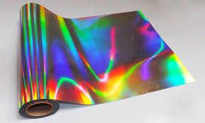 Pastic Holographic Film, for Lamination Products, Packaging Use, Length : 100-400mtr, 1200-1500mtr
