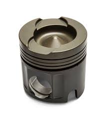 Common Coated Metal Pistons Diesel Engine, for Automobile Industry, Machinary, Color : Black, Brown