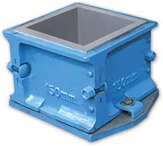 Non Poilshed Iron Cube Moulds, for Commercial Construction, Construction Testing Labs, Laboratory