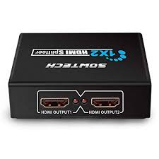 Double Hdmi Splitter, for Automotive Industry, Electricals, Electronic Device, Home, Offices, Wire