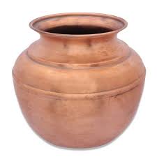 Non Polished Cooper Copper Pot, for Garden, Home Decor, Office, Feature : Anitque, Fine Finish, Perfect Shape