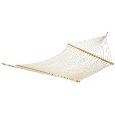 Laminated Finished Net Hammock, for Graden Use, Pattern : Plain