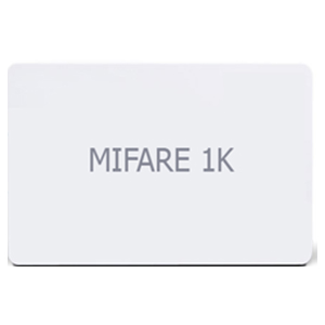 Rectangular MF1 Mifare Card 1K, Color : White