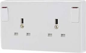 Ceramic Power Socket, Shape : Rectangular