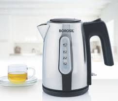 Battery Aluminium Borosil Daisy SS Kettle, Capacity : 0-3L, 3-5L, 7-10L