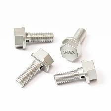 Polished Aluminium Fixation Bolt, for Automobiles, Automotive Industry, Fittings, Certification : ISI Certified