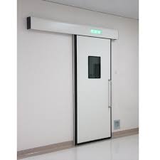 Aluminium Automatic Non Polished Glass Hermetically Sealing Door, for Commercial Use, Domestic, Home, Hotel