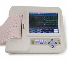 Electric Automatic ECG Machine, for Medical Use, Voltage : 110V, 220V