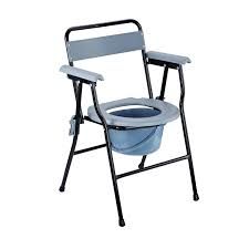 Non Poloshed Mild Steel Commode Chairs, For Bathroom Use, Feature : Comfortable, Excellent Finishing