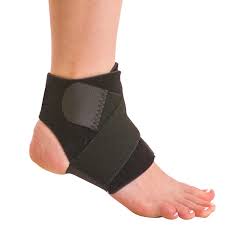 Elasticized-Fabric Ankle Brace, Size : M