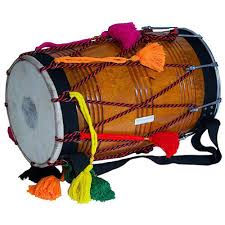 Non Polished Fiber Bhangra Dhol, for Musical Instrument, Packaging Type : Box, Carton
