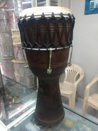 Non Polished Djembe Wooden Self Tunable, Feature : Excellent Finish, High Quality, Highly Reliable