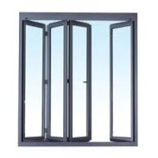 Rectangular Non Polished Aluminium Section Window, For Home, Hotel, Office, Restaurant, Pattern : Plain