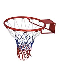 Round Leather basket ball ring, for Games, Playing, Pattern : Plain