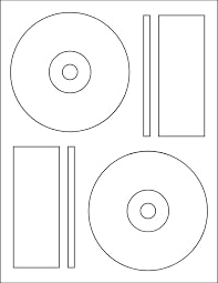 CD Label Sticker Paper