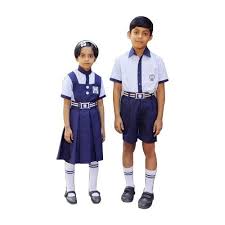 Check Cotton school uniform, Size : Large, Medium, Small
