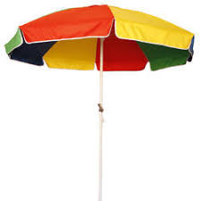 Plastic Jute Outdoor Umbrella, for Garden, Poolside, Restaurants, Sandy Beach, Pattern : Plain, Printed