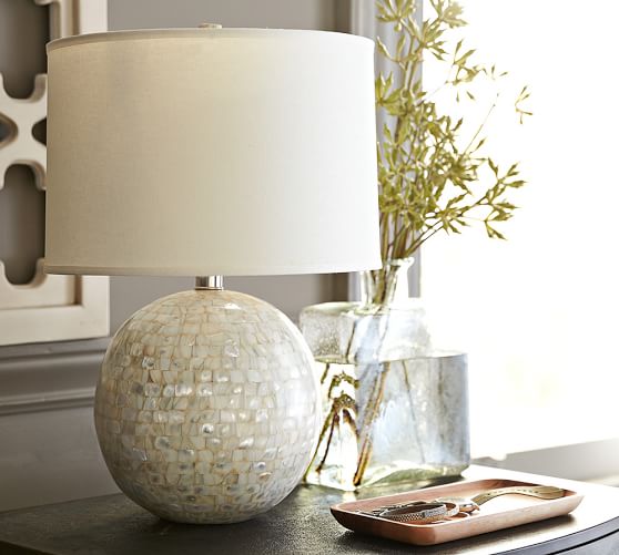 Oval Table Lamps, for Interior Use, Color : Clear