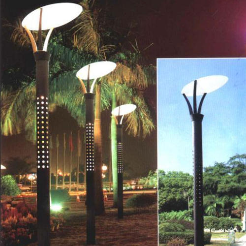 Polished Metal Electrical Pole, Color : Silver