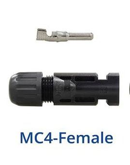 Female MC4 Solar Panel Connector