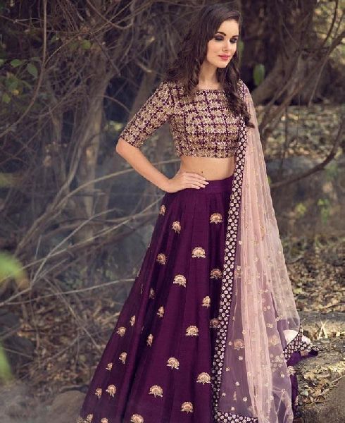 Designer lehenga, Feature : Breathable