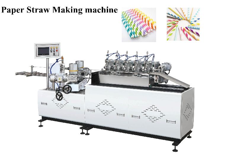 Biodegradable Paper Straw Making Machine, for SMD, Voltage : 380V