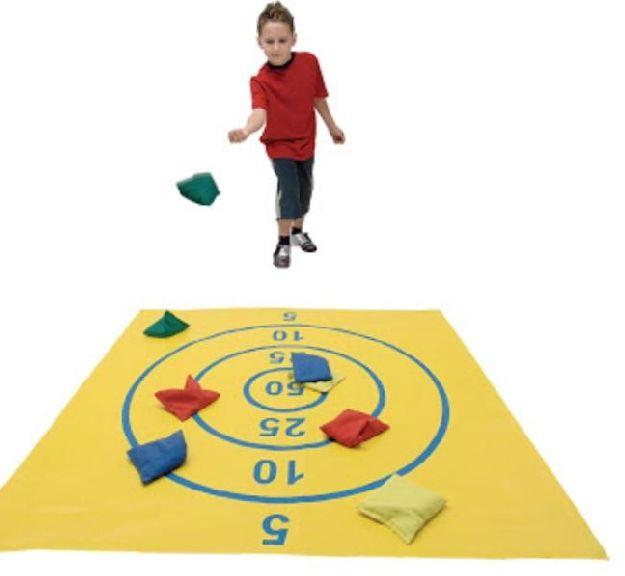 Target Toss, for Office, Tailgating, Camping, in the Rec Room More, Color : Multicolor