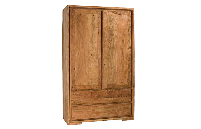 wooden cabinet with 2 drawer