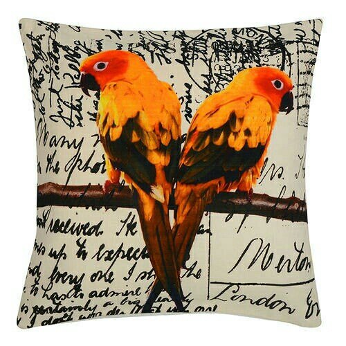 Canvas Printed Cushion Cover