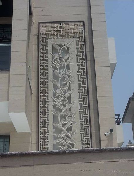 15 Feet White Marble Jal