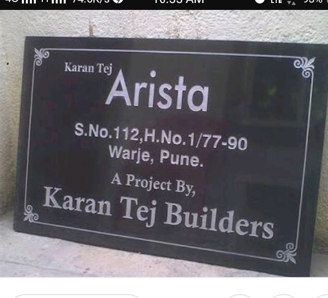 Acrylic Name Plate Type Designer At Best Price Inr 500 Piece In Ahmedabad Gujarat From Ambica Led Sign Id