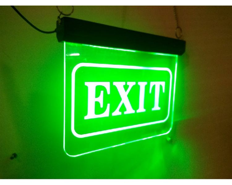 Exit LED Sign Board