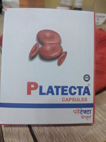 Platecta Capsules, Packaging Type : Strip