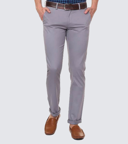 Cotton Stretch Mens Trousers