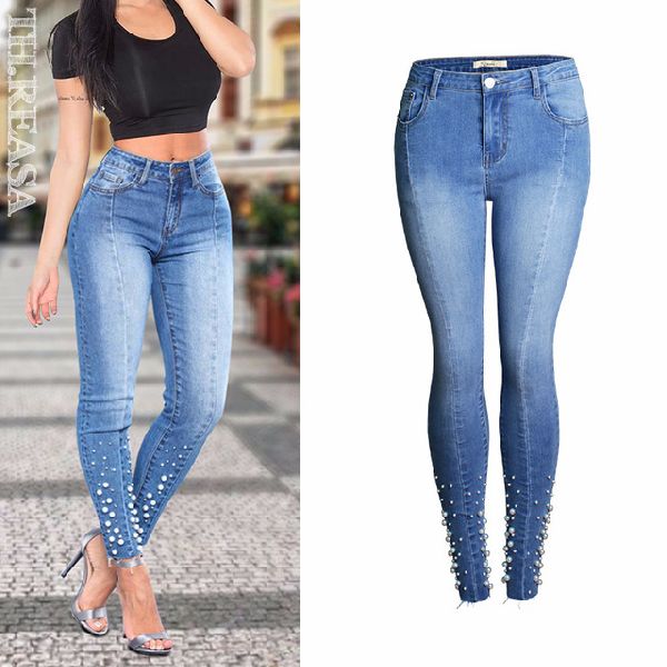 Stitched Denim Womens Designer Jeans, Feature : Comfortable, Impeccable ...