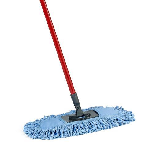 Synthetic Cloth Mop with Iron Rod, for Floor Dust Cleaning