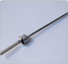 SS 304 Fixed Nut Type Thermocouple, for Industrial