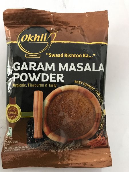 Okhli Blended Common garam masala powder, Certification : ISO 22000:2005